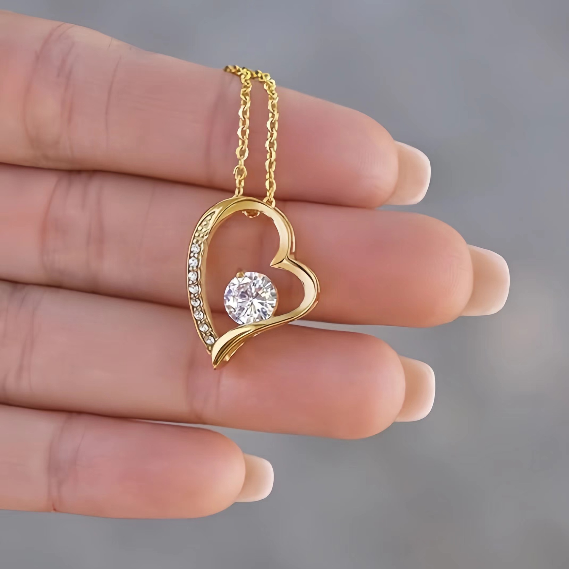 Collier doré-cuivre