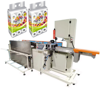 Machine de découpe à ruban pour serviettes de cuisine à commande servo pour usine, scie à ruban de 260 mm pour blocs de papier pour usine de transformation du papier