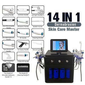 Hidrodermoabrasión con Diamantes 14 en 1, Sistema de Cuidado Facial Hydra Dermabrasion, Máquina Facial de Hidrodermoabrasión con Jet Peel - Product Image 6