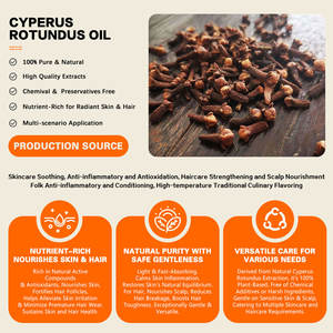 Aceite de Cyperus Rotundus de 10 ml, Marca Privada, Destilado al Vapor, Hidratante, Reduce los Poros, Reduce el <span class=keywords><strong>Crecimiento</strong></span> de Vello no Deseado, para Piel y Cabello - Product Image 4