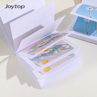 Joytop Vente en gros Bloc-notes adhésif personnalisé Beyond Wind 7,6x7,6cm, motifs animaux de dessin animé, feuilles mobiles, imperméable, PET+Papier