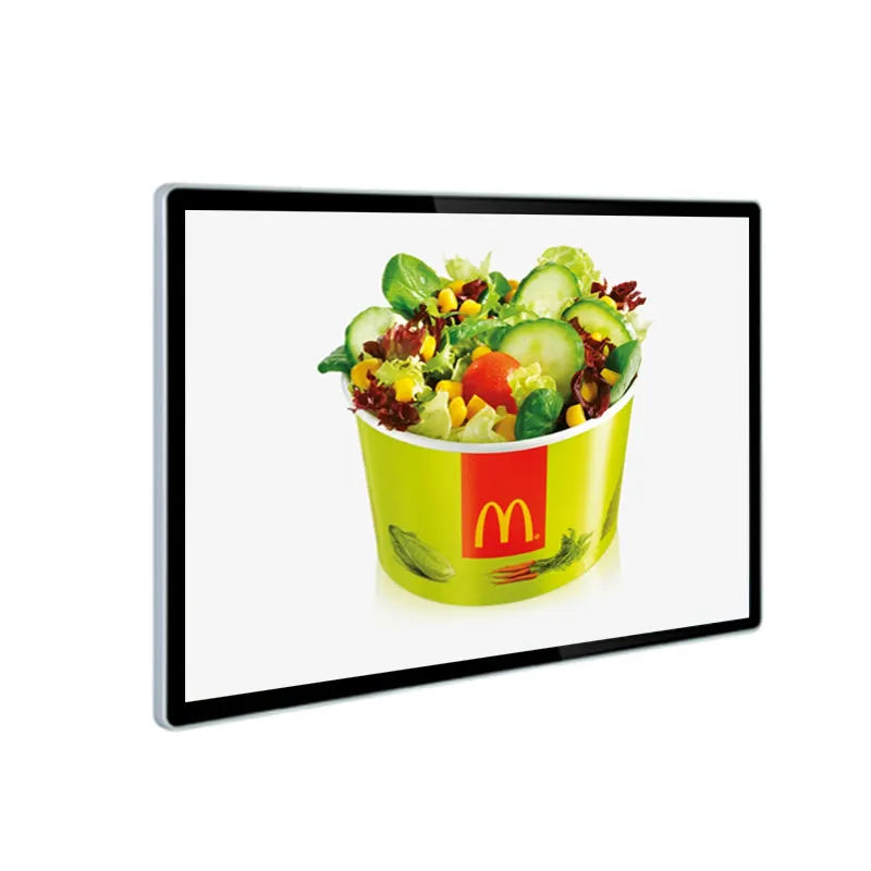 באיכות גבוהה WIFI אנדרואיד מדיה נגן LCD שילוט דיגיטלי תצוגת קיר הר מקורה פרסום מסך