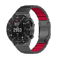 Bracelet de montre en silicone avec bande QuickFit en titane pour Garmin Fenix 8, Fenix 8 Pro, Fénix 8x Pro Solar, Forerunner 970