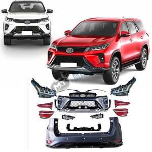 MAICTOP Accessoires de voiture Style Legender Facelift Kit de carrosserie de pare-chocs avant arrière pour Fortuner 2016 Upgrtade to 2021 - Product Image 2