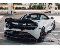 Convient pour McLaren 720S Upgraded Ry Style Carbon Fiber Front and Rear Diffuser Side Skirts and Rear Spoiler Body Kit