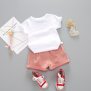Conjuntos de Ropa de Boutique de Verano para Niñas, Lindos Conjuntos de Ropa para Niñas con Estampado de Sandía de Dibujos Animados - Product Image 5