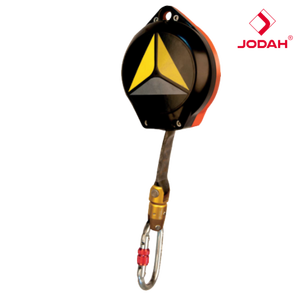 JODAH Antichute à verrouillage instantané rétractable Delta Plus AN13006C2 6 mètres de longueur Protection continue Conception compacte - Product Image 4