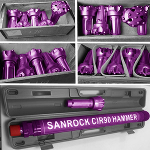 مطرقة CIR90 DTH لحفر الثقوب في الصخور، أدوات حفر بضغط هواء منخفض، مطرقة DTH وريشة حفر - Product Image 5