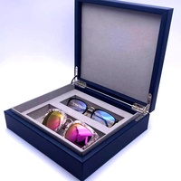 Lunettes de soleil personnalisées haut de gamme à 2 emplacements, étui de rangement pour lunettes Valigie Occhiali Estuche Gafas De Sol