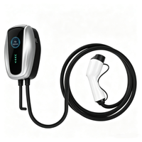 Station de recharge murale intelligente TIMEYES pour véhicules électriques 7KW 32A Connecteur Type 2 GBT Contrôle à distance par application Charge rapide à domicile