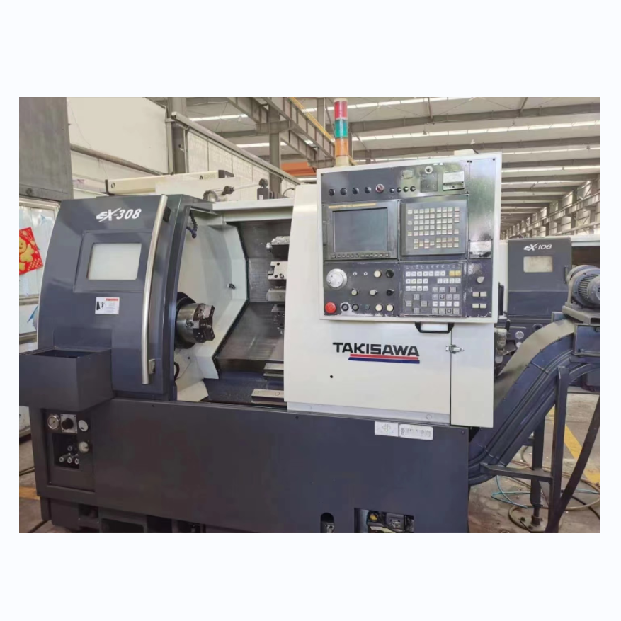 Genuine Takisawa EX-308 Used CNC Lathe Turning & Milling Machine