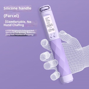 새로운 성인 조정 가능한 하이 퀄리티 전자 계산 점프 로프 스마트 가중 스틸 와이어 로프 센서 기술 학생 스포츠 - Product Image 4