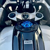 RoadFaith Bouchon de réservoir de carburant verrouillable en aluminium pour 121CVO/117 Touring, neuf, compatible avec la clé d'origine