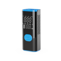 Compresseur d'air numérique pour pneus avec batterie longue durée 5400 mAh, moniteur de pression, arrêt automatique, lumière d'urgence 5V