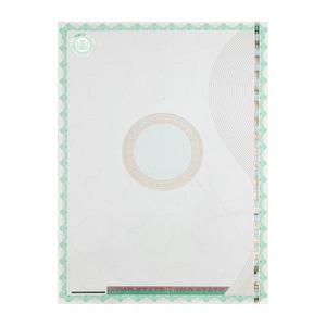 Certificado de autenticidad Origen Anti-falsificación Certificado de grado de holograma Papel de impresión Seguridad - Product Image 1