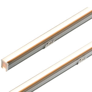 Luminaire linéaire LED encastré à prix avantageux, boîtier en aluminium, éclairage direct intégré pour atelier - Product Image 1
