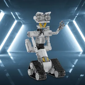 Short Circuit Robot MOC MOOXI MOC1289 movie toy series fai da te kids boy girls toys building blocks mattoni