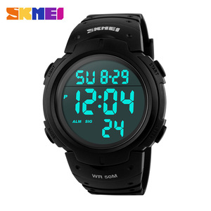 Skmei Digital Watch Men 50M Waterproof Sport Electronic Watch With Light And Alarm Function For Outdoor Activities - Product Image 1
