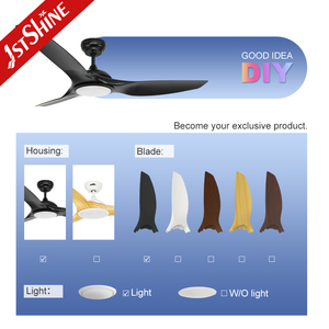 1Stshine Quạt Trần <span class=keywords><strong>LED</strong></span> Quạt Trần Điều Khiển Từ Xa 3 Màu <span class=keywords><strong>LED</strong></span> 220V Có Thể Điều Chỉnh Độ Sáng Hiện Đại - Product Image 4