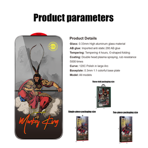 Protector de Pantalla de Vidrio Templado para <span class=keywords><strong>iPhone</strong></span> 17/17 Air/17 Pro Max/16/15/XR/XS Max, Protector de Pantalla de Vidrio Templado para Teléfono Inteligente Android - Product Image 6