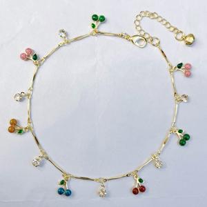 JML ताबीज तुर्की शैतान आंख पायल के साथ विंटेज गुलाब वेलेंटाइन दिन उपहार समायोज्य कंगन चेन लिंक कंगन - Product Image 6