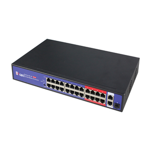 24 Port Gigabit 1000Mbps Passive Power Over <b>Ethernet</b> PoE <b>Switch</b> with SFP for CCTV Camera - Product Image 3