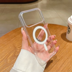 Transparent Acrylic Phone case With <b>Box</b> for <b>iPhone</b> 17 16 15 Pro Clear Magnetic Phone Cover for <b>iPhone</b> 17 Pro Max 17 Air - Product Image 5