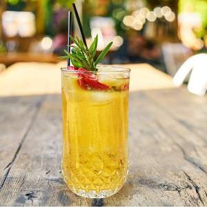 Eleganti <span class=keywords><strong>bicchieri</strong></span> Highball Set di <span class=keywords><strong>12</strong></span> <span class=keywords><strong>bicchieri</strong></span> fantasia 11 once trasparente Base pesante vetro alto Bar - Product Image 4