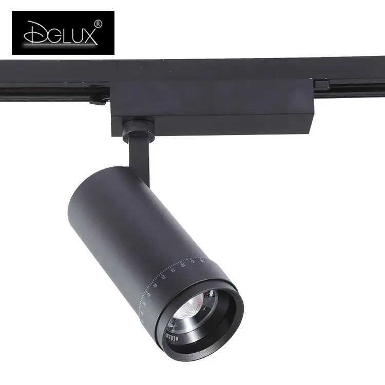 Fabbrica che vende Dialux Evo Layout Lighting Track Cob Focus faretto regolabile faretto a binario a Led