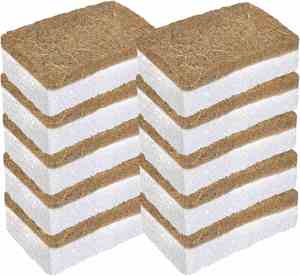 Esponja de Limpieza Multiusos Ecológica de Sisal y Celulosa Natural para Lavar Platos, en Oferta - Product Image 1