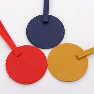 Pu Leather Travel Bag Name <b>Id</b> Labels Privacy Luggage <b>Tags</b> Colorful Suitcase Identifier - Product Image 2