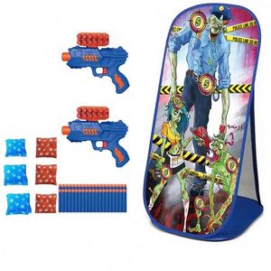 Juego de Tiro al Dinosaurio con 2 Lanzadores de Dardos y 40 Dardos de Espuma, Regalo Ideal para Niños - Product Image 3