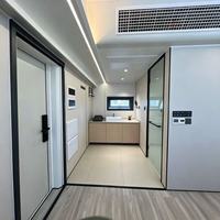 Capsule hôtelière préfabriquée de luxe avec salle de bain - Unité modulaire de glamping à installation rapide pour hébergement extérieur