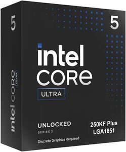 Core Ultra 5 Processor 250kf Plus 18 Cores (6 P-cores + 12 E-cores) up to 5.3 Ghz for Demanding <b>Gaming</b> and Creator <b>Box</b> Pack 18- - Product Image 2