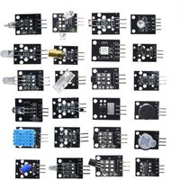 En stock : Kit de démarrage de 45 modules de capteurs (16 types), supérieur au kit de capteurs 37-en-1, avec boîte.