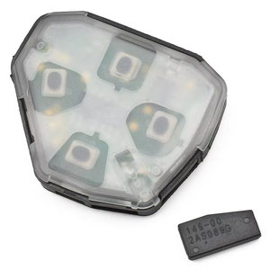 Chiave Smart Car con 4 pulsanti GQ4-29T per <span class=keywords><strong>Toyota</strong></span> Corolla 2010-2013 314Mhz <span class=keywords><strong>Transponder</strong></span> 314Mhz <span class=keywords><strong>G</strong></span> Chip Shell chiave remota - Product Image 4