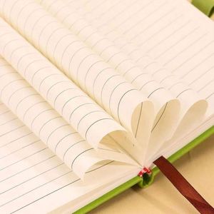High Quality Bulk A5 Mini Leather Hardcover School Magazine Study Diary <b>Notebook</b> with Customized Logo & Printing 80 Sheets - Product Image 4