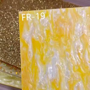 Acrylic Sheet 3mm <b>Thick</b> with Glitter and Gold Flakes for Laser Cutting Crafts Decorative PMMA Plastic Board 1220x2440mm - Product Image 4