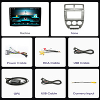 Pour Jeep Compass 2007-2009 2din 6 + 128GB auto multimédia GPS Navi unité principale Android 10 HD autoradio stéréo récepteur magnétophone