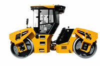 Compacteur vibrant autopropulsé SHANTUI d'occasion à tambour unique de grande taille pour le compactage de l'asphalte et du sol