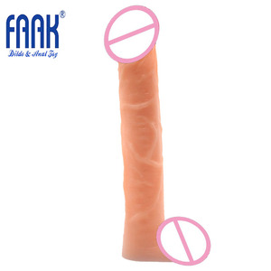 ألعاب جنسية بالجملة من FAAK، قضيب اصطناعي كبير الحجم بصلابة معتدلة يمنحك إثارة مثيرة للنساء - Product Image 2