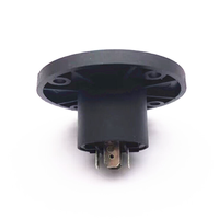 Connecteur femelle audio XLR grand format 10A à quatre broches, pour câble d'amplificateur et haut-parleur, boîtier ABS, cuivre, 4p, 60V, IP65
