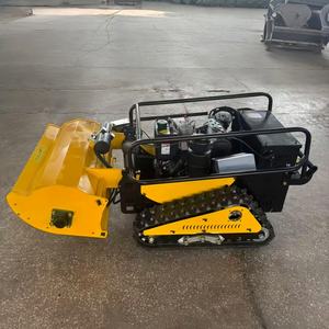 Robot cortacésped de Control remoto inalámbrico de 4 tiempos doméstico, cortador rotativo de orugas de rotación cero, cortacésped vinculado diésel - Product Image 1