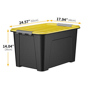 <span class=keywords><strong>Caja</strong></span> <span class=keywords><strong>de</strong></span> <span class=keywords><strong>herramientas</strong></span> resistente y resistente <span class=keywords><strong>de</strong></span> color negro y amarillo para uso doméstico Jeko & Jeko para garaje - Product Image 5