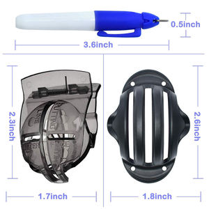 Marqueurs de ligne pour balles de golf en plastique de haute qualité, personnalisés, meilleurs marqueurs de ligne pour balles de golf, accessoires de golf - Product Image 5
