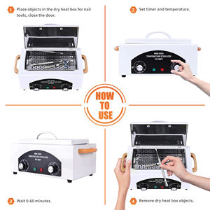 Stérilisateur d'outils pour ongles, désinfectant à haute température pour les ustensiles de <span class=keywords><strong>manucure</strong></span>, salon, pince, équipement de tatouage, équipement pour ongles - Product Image 4