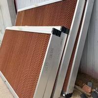 Panneau de refroidissement par évaporation alvéolé Greenhouse 7090/7060/5090 pour l'élevage de volailles, la climatisation des serres et l'élevage de poulets, Usine QingZhou, CE