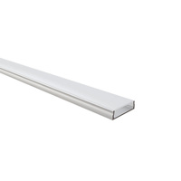 Profilé LED en aluminium monté en surface pour éclairage de vitrine d'armoire 24*6mm