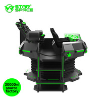 Play station 5 VR Machine Fabricant Réalité Virtuelle 9D Magic Simulator Machine 4 Sièges 360 UFO VR Game Machine VR Star Space