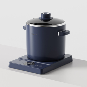 Nồi nấu đa năng điện chất lượng cao 2.2L, lòng nồi chống dính, màn hình kỹ thuật số, hẹn giờ, tự giữ ấm, dùng cho gia đình - Product Image 3